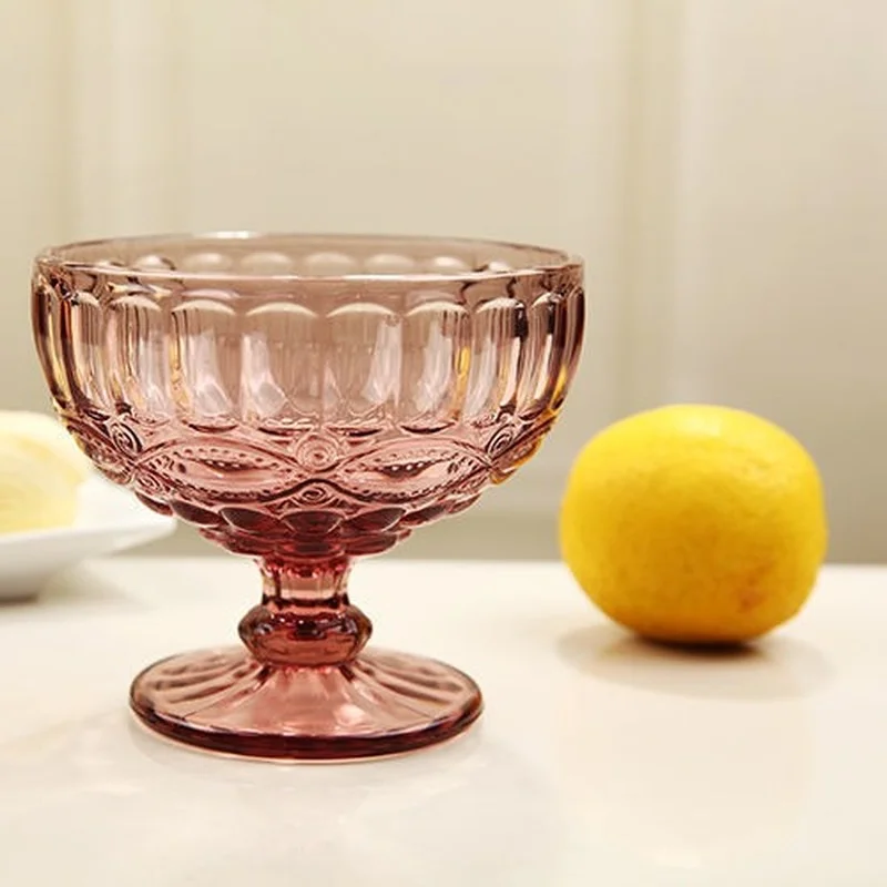 Креативная чаша для мороженого витражная чашка десертная европейская салата