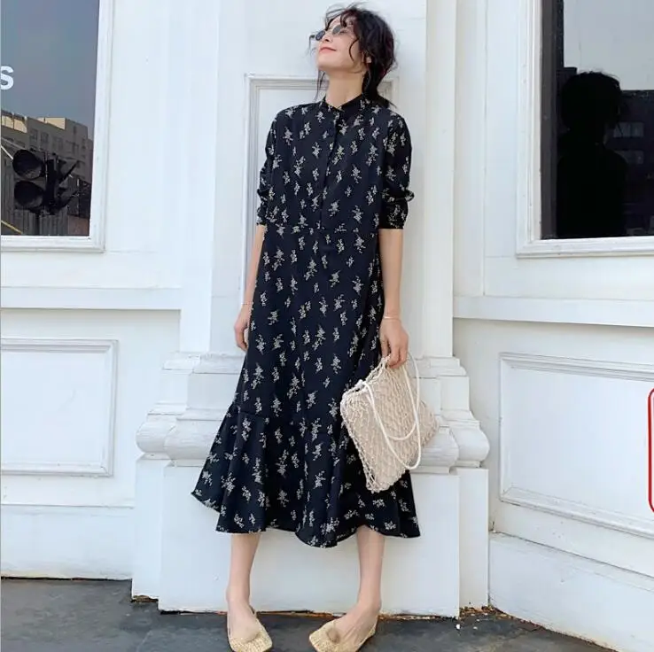 2019 Новое поступление летнее платье для беременных элегантное шифоновое большого