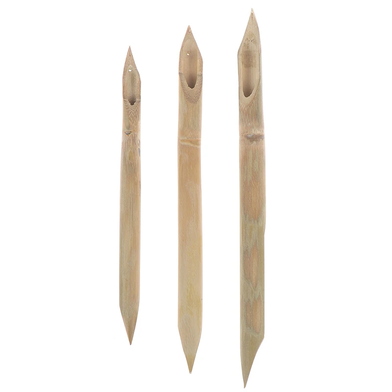 3 шт. бамбуковые дыроколы для работы с глиной | Дом и сад