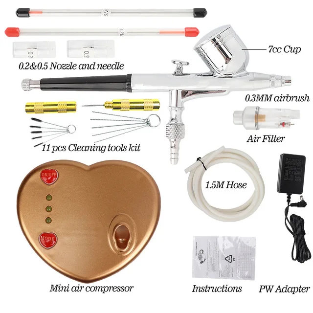 Портативный воздушный насос Onnfang распылитель для торта краситель Аэрограф