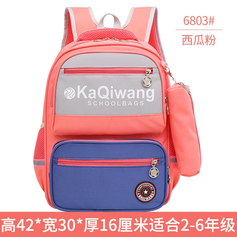 children school bags Backpacks kids orthopedic backpacks waterproof Schoolbags Boys&Girls primary School Book Bags sac enfant