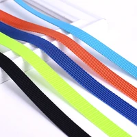 50 meters 1cm width colorful 1 5mm thickness woven polyester imitation nylon webbing straps belt pet chest strap accessories