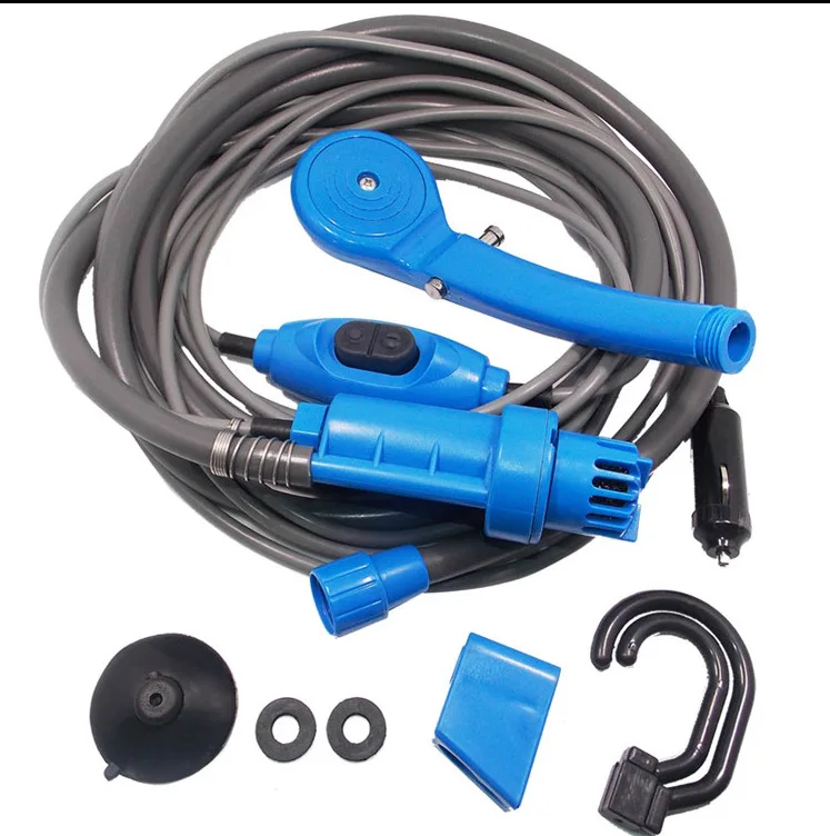 12V High Pressure Power Water Gun Caravan Washing Machine Garden Washer Pet Dog Take Shower Set Cleaning Tool | Автомобили и