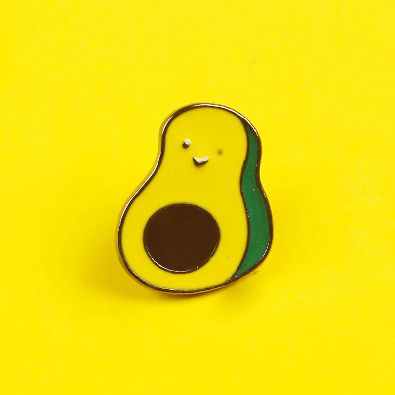 Фруктовый Набор металлические значки на джинсовой куртке значок рюкзаке авокадо