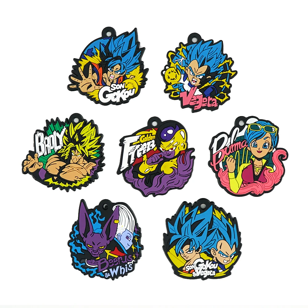 Резиновый брелок SonGokou Broly friezbeerjs Whis Puma аниме | Игрушки и хобби