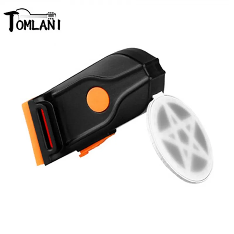 

Pentagram 12 Constellation USB Charging Creative Mountain Bike Tail Light