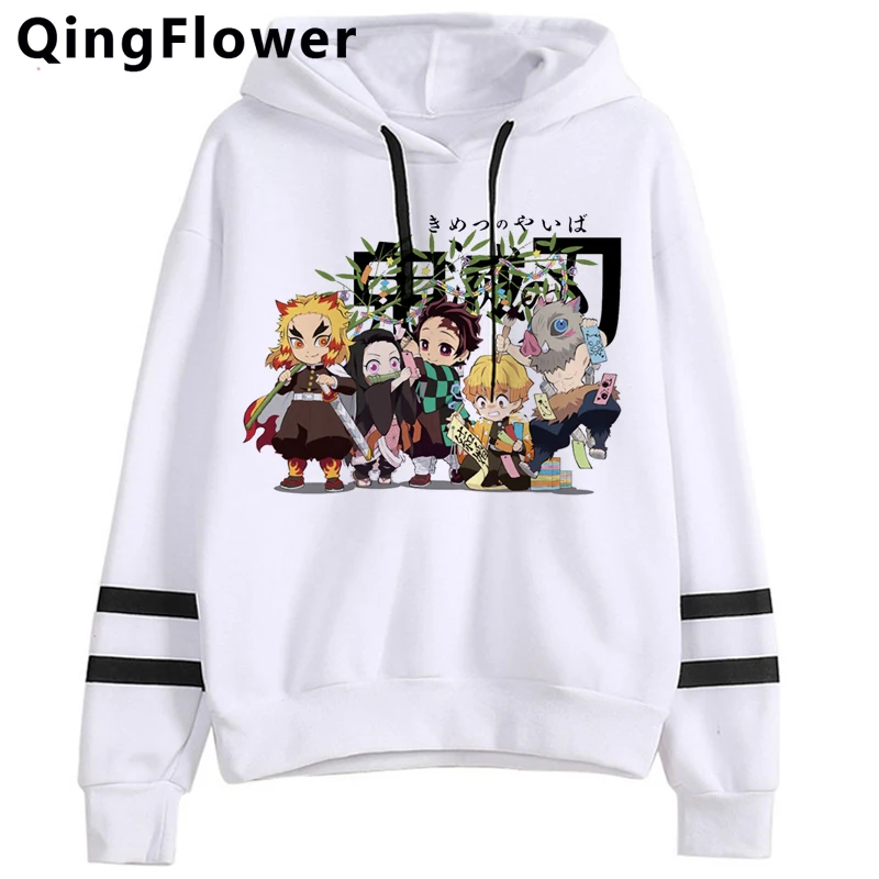

Толстовка Demon Slayer Kimetsu No Yaiba Мужская, корейский стиль, худи, уличная одежда в стиле аниме, уличная одежда с графическим принтом