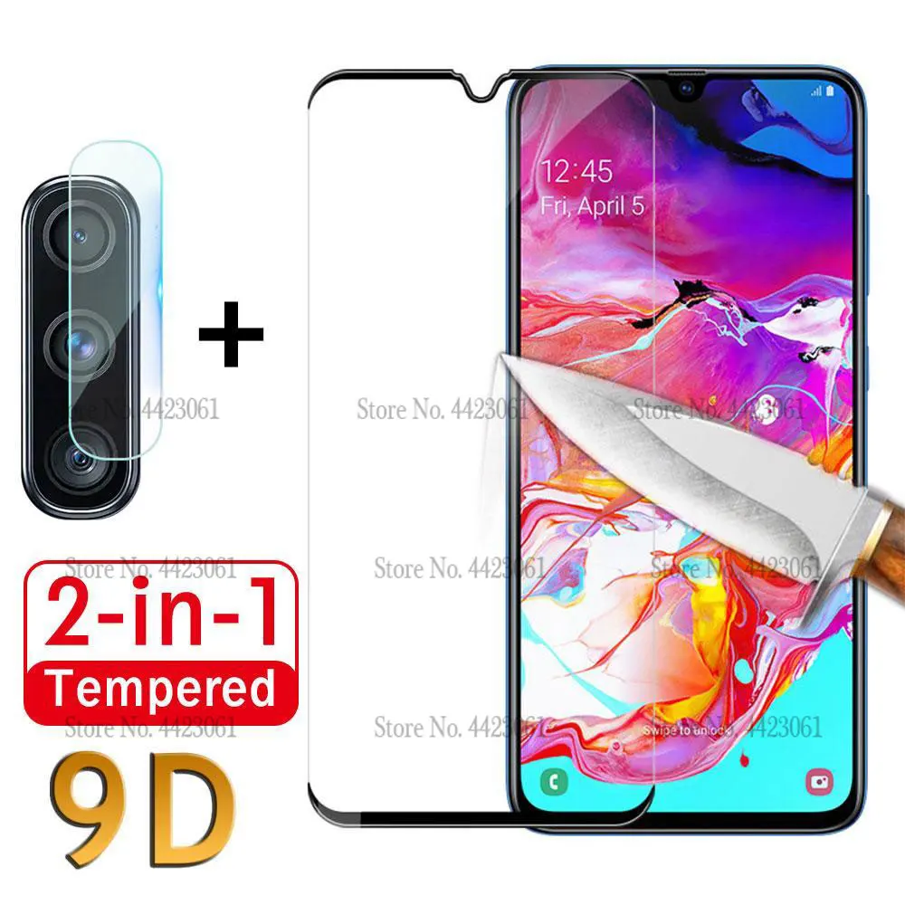 9D Стекло для samsung A20E A50 A80 A6 A8 плюс A9 чехол закаленное стекло Защита для экрана камеры A30 M30 M20 M10 50 м A10 полное покрытие