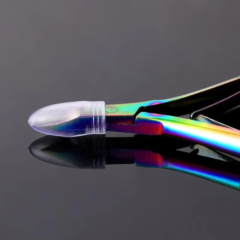 Черная матовая Кусачка для ногтей LEMOOC пинцет из нержавеющей стали Машинка