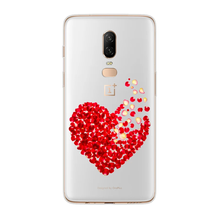 Мягкий силиконовый воздушный шар ciciber с сердечками для Oneplus 6 6T 5 T 1 + 7T Pro чехлы