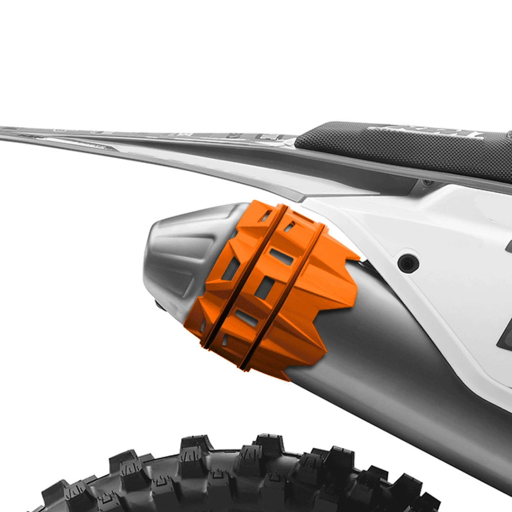 Защита выхлопной трубы для KTM SXF EXCF SX XC XCW XCFW EXC 50 85 125 150 250 350 450 525 530 300 400 2004