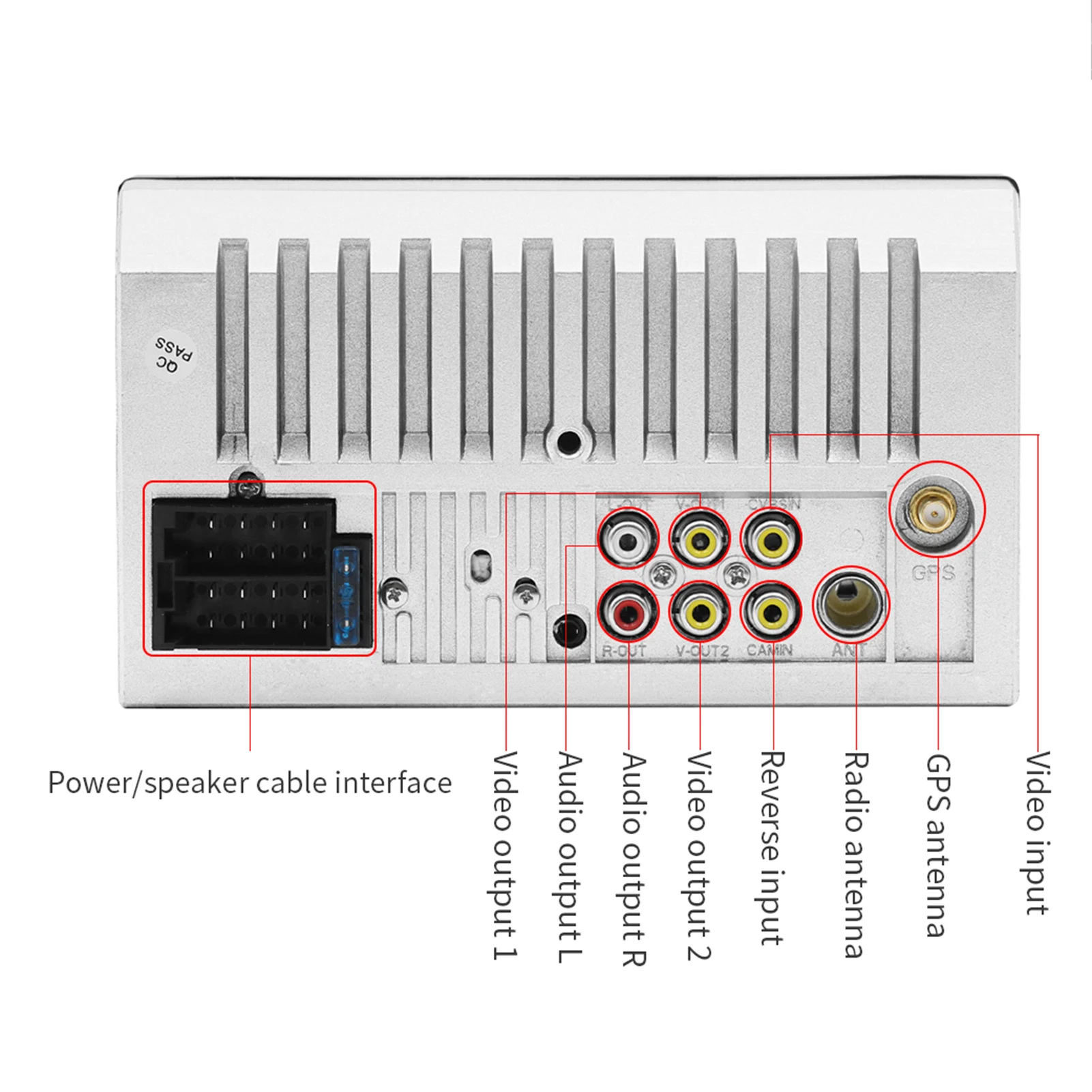 

7 Inch 1080P Car GPS Navigation Touch Screen Radio Audio Stereo Bluetooth MP5 Player Universal Car Accessories Interior
