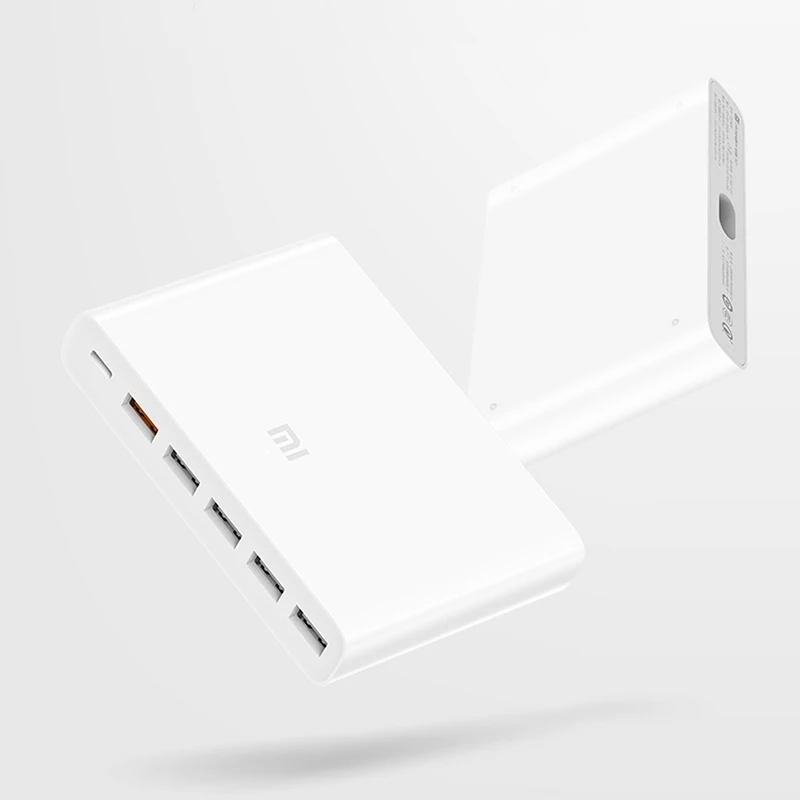 Оригинальное зарядное устройство Xiaomi USB-C 60 Вт Выход Type-C 6 USB-портов QC 3 0 Быстрая