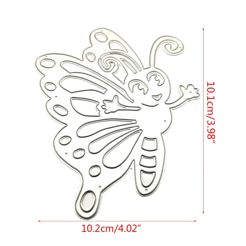 

Greeting Cartoon Butterfly Carbon Steel Cutting Dies DIY Scrapbooking Photo Album Embossing Paper Cards Making Stencil