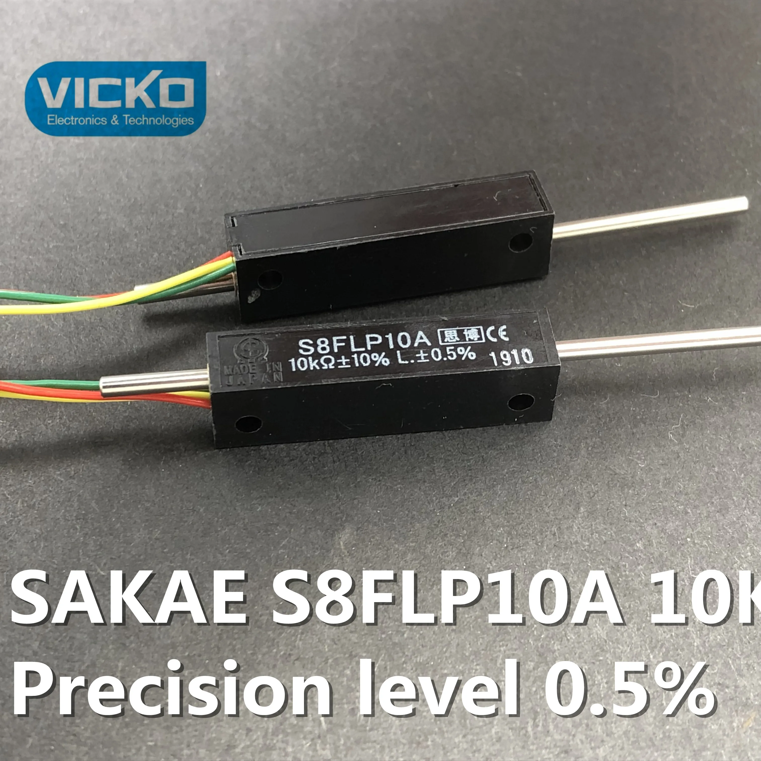 Оригинальный прецизионный уровень [YK] Sakae S8FLP10A 10K 0.5% переключатель потенциометра