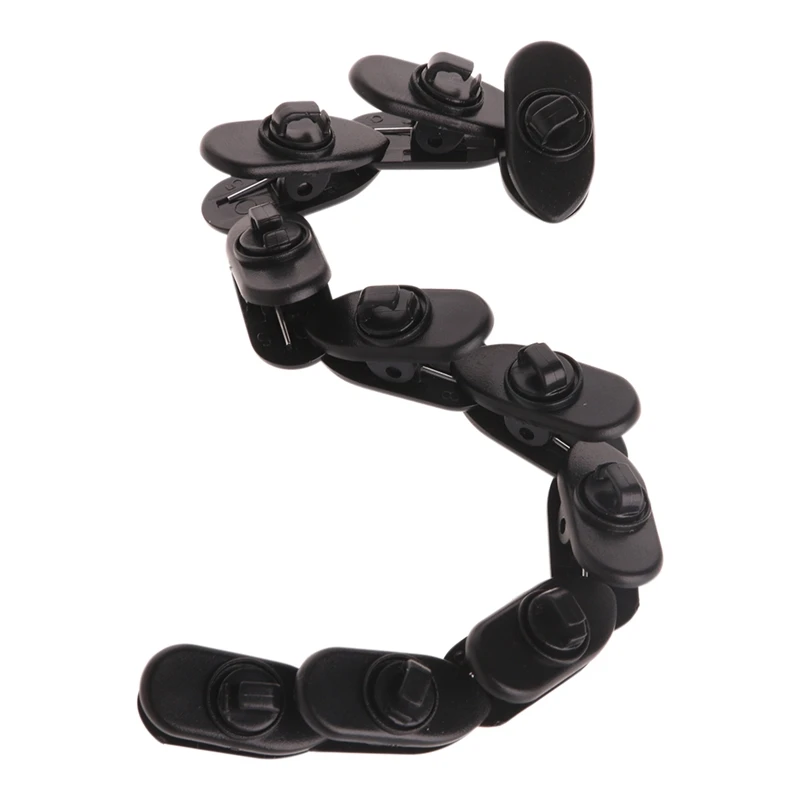 

10Pcs/Set Cable Cord Clip Clamp Collar Lapel Shirt Holder For Headphone Earphone