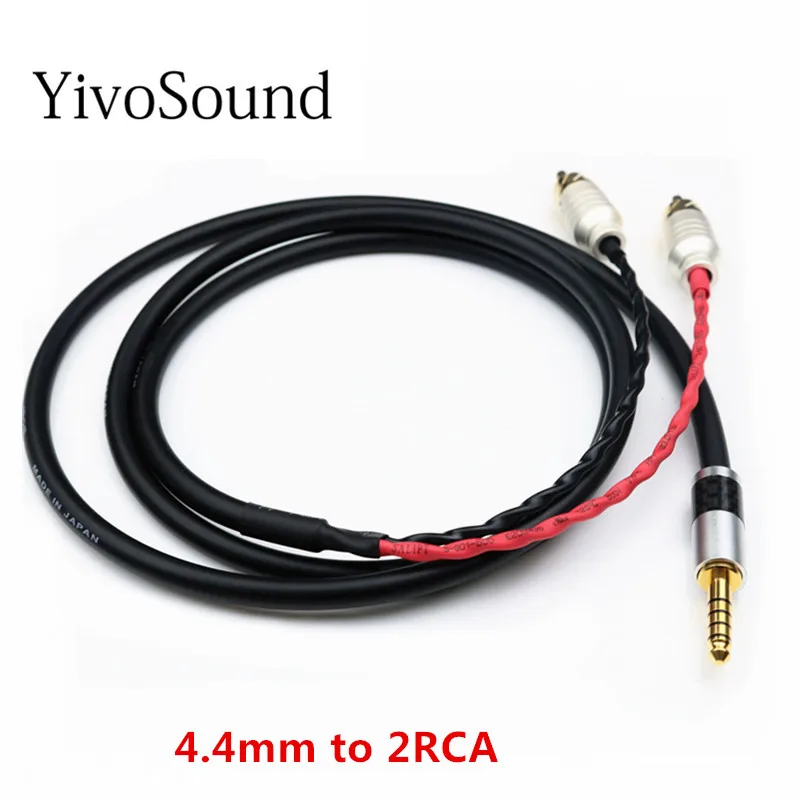 Аудиокабель yivosound hifi со сбалансированным интерфейсом 2 5 мм кабель сигнала 4 rca