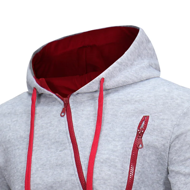

2020 Autumn Fashion Casual Solid Hoodie Men/women Polluver Sweatshirt Hooded Hoodies Pullover Zipper Blouse