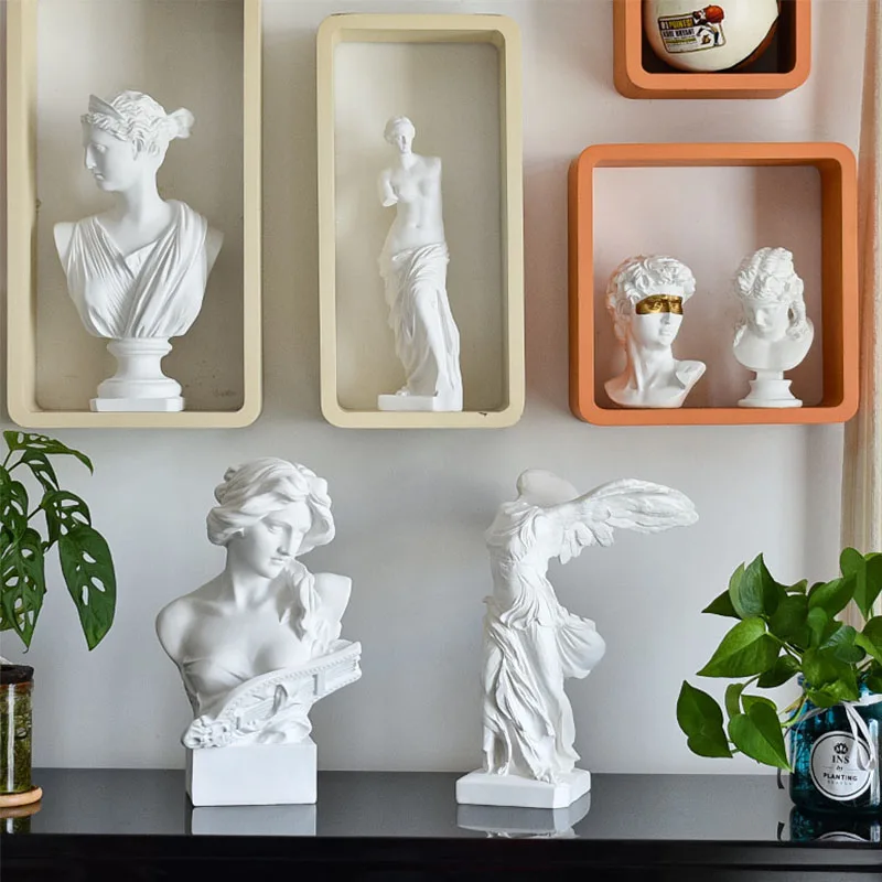 

Скандинавский обтягивающий эскиз, бюст, фигурка, художественный персонаж, скульптура, украшение для дома, аксессуары, современное искусств...