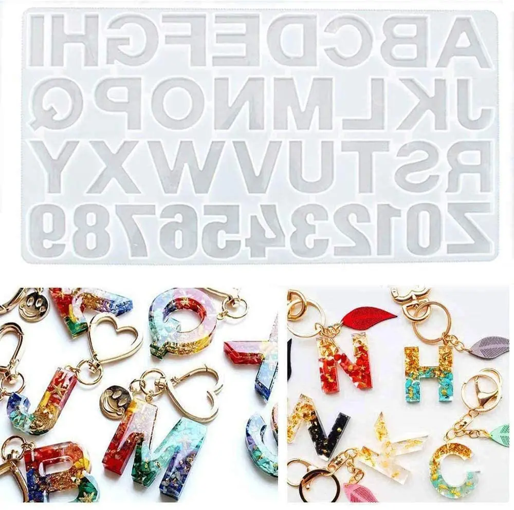 Английский алфавит искусственная кожа смешанный стиль силиконовые формы для