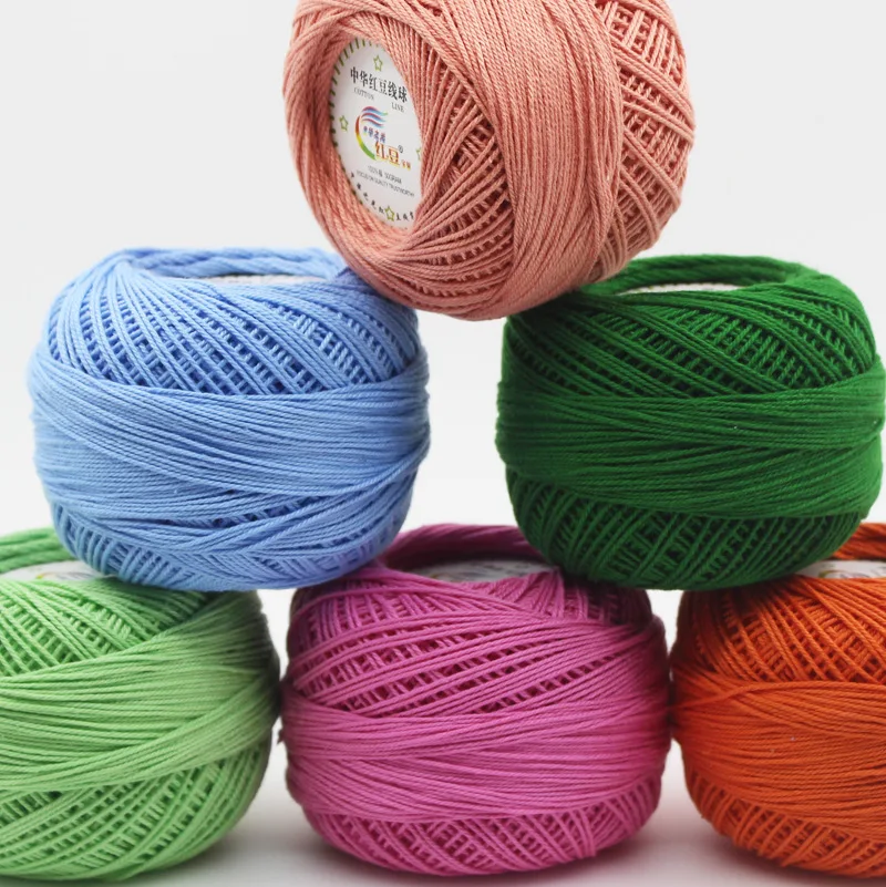 5 Pieces 250G Lace Crochet Yarn Thread Knitting Cotton Coaster Spring and Summer Special Offer Wool |