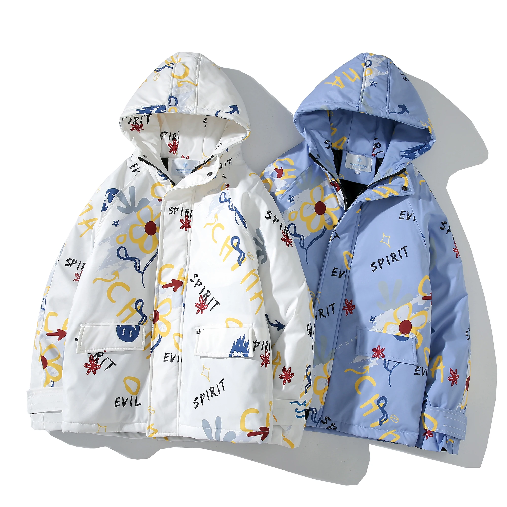 

2021 winter New Arrival sprinting jacket men's Korean version mens Cotton thick padded handsome bread Hot clothes