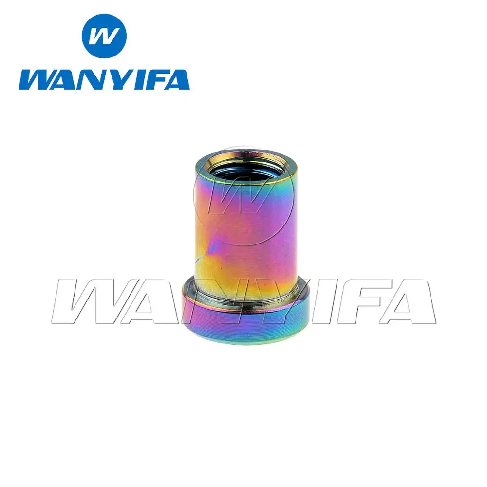 31mm Rainbow Титан Ti утопленный Велосипедный тормозной болт гайка 13 мм/17 мм/21 мм/25 мм/31,5 мм/35 мм/37 мм Винт - Цвет: 31mm Rainbow