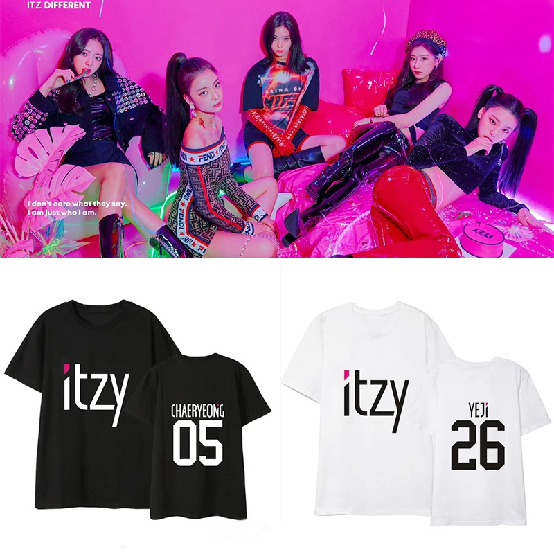Kpop ITZY LIA YEJI YUNA RYUJIN рубашки с альбомом уличная одежда повседневная свободная