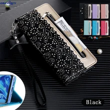 Flip Wallet Case For Huawei P40 P20 P30 Mate30 Lite P Smart 2020 Y6 Y7 Prime 2019 Honor 9X 20 Pro Nova5 Leather Phone Cover