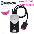 2021 obd obd2 сканер новый vci для delicht vd pro plus 2017.R3 с генератором ключей автомобильный диагностический инструмент bluetooth с usb