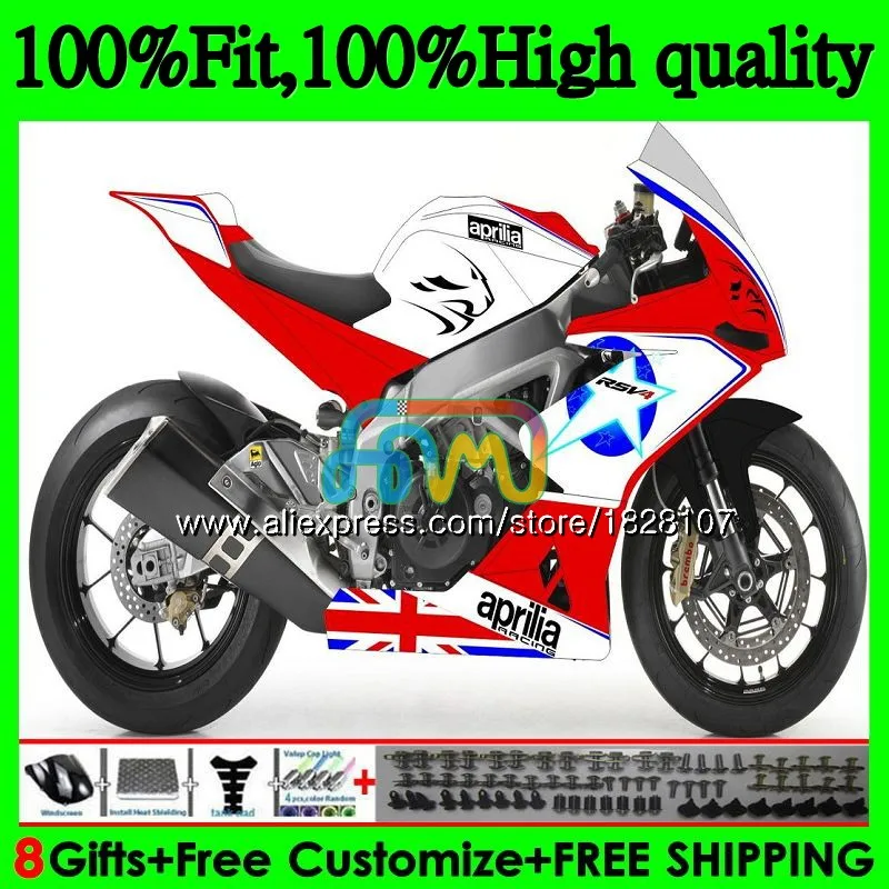 

Injection For Aprilia RSV1000RR RSV1000 09 10 11 12 Blue stars 13 15 80BS.8 RSV 1000 R 1000R 2009 2010 2012 2013 2015 Fairing