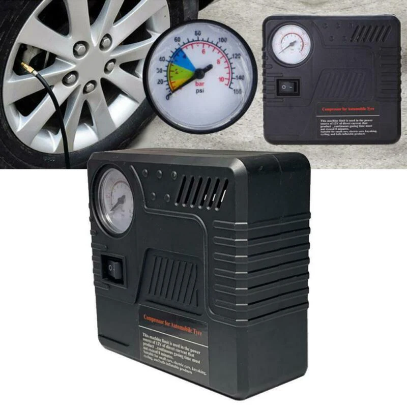 1 * шиномонтажный насос 12 В портативный автомобильный воздушный Авто