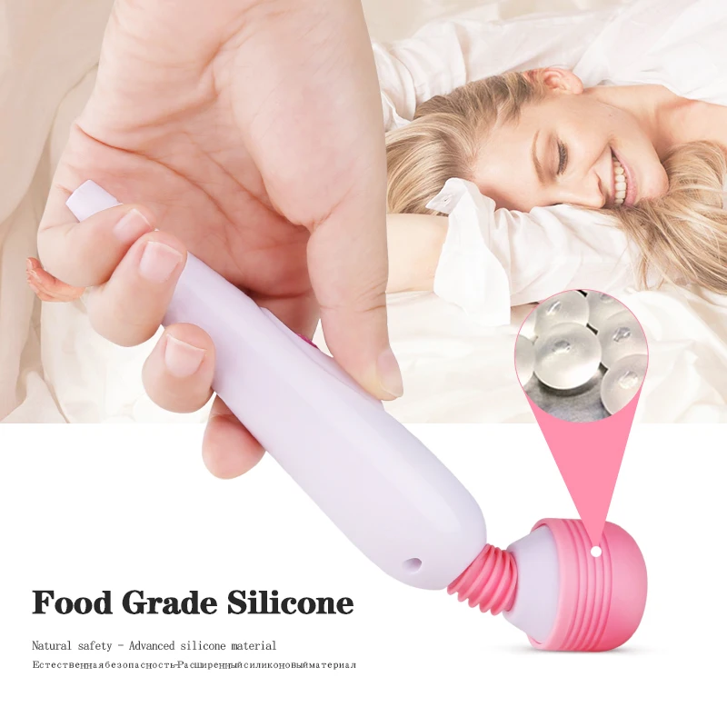 Мультискоростной волшебный массажер мощный AV вибратор точки G Стимулятор