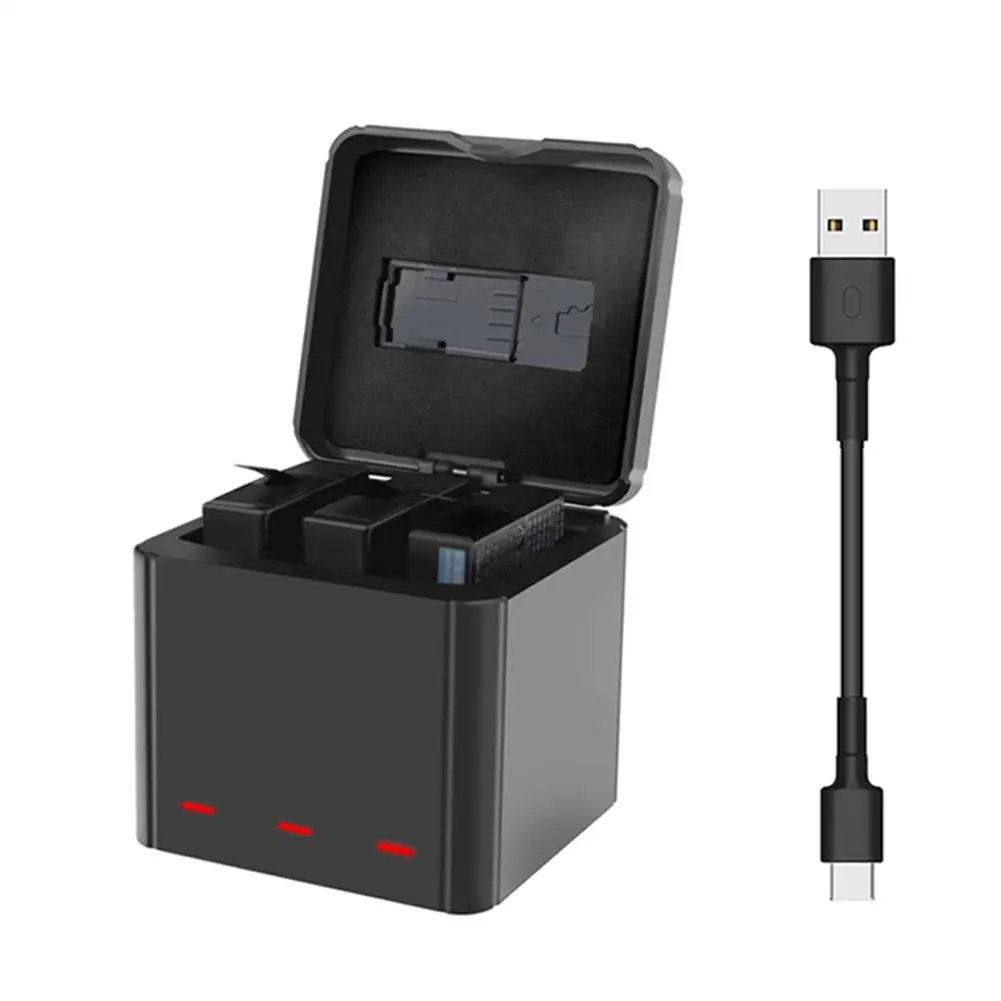 Коробка для зарядки аккумулятора экшн-камеры Insta360 ONE X камера хранения 3 в 1