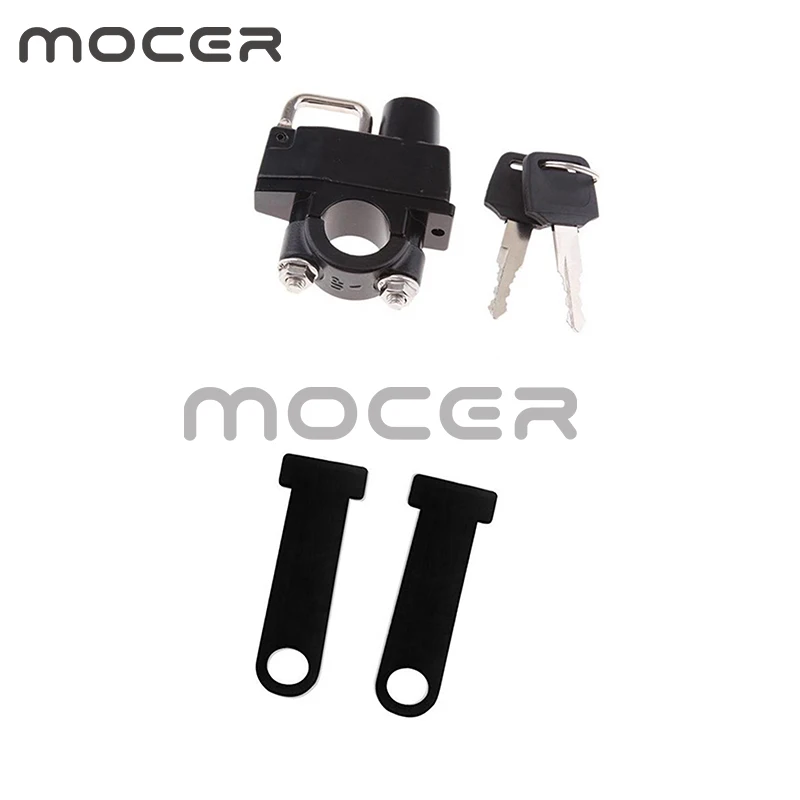 22 мм замок для шлема на руль + мотоциклетный быстроразъемной пряжки| |