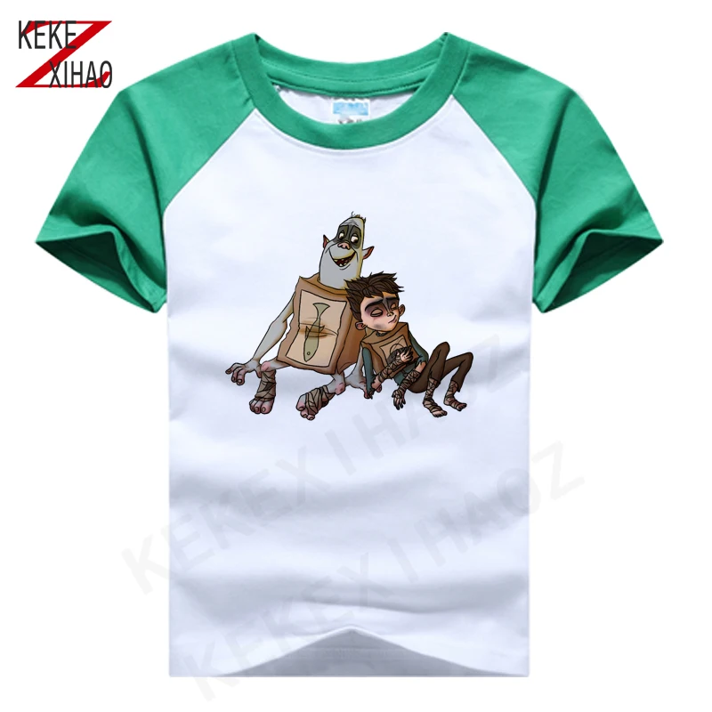 

2021 New Children T-shirt Box Trolls Cartoon T-shirt Cute Boys And Girls Summer Short Sleeve Cotton Top Kids Birthday Gift Tee