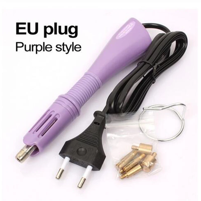 EU purple 1200 шт смешанные размеры кристалл AB DMC исправление стразы железо на камнях Flatback Стразы для стеклянных страз Weedind платье - Цвет: EU purple