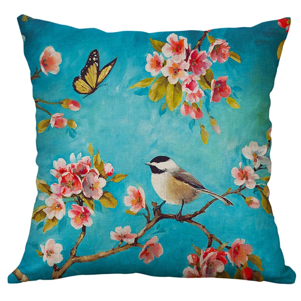 Простой Лен творческие Милая подушка крышка покрытие автомобиля накидка для