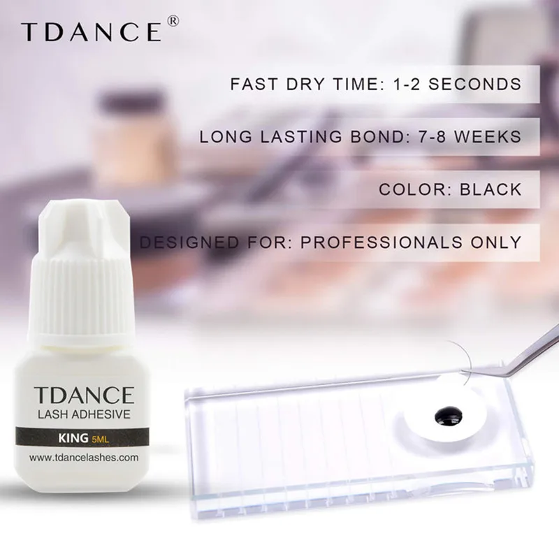 TDANCE 5 мл кинговый чувствительный клей 3 4 секунды сухой без запаха имитации клея