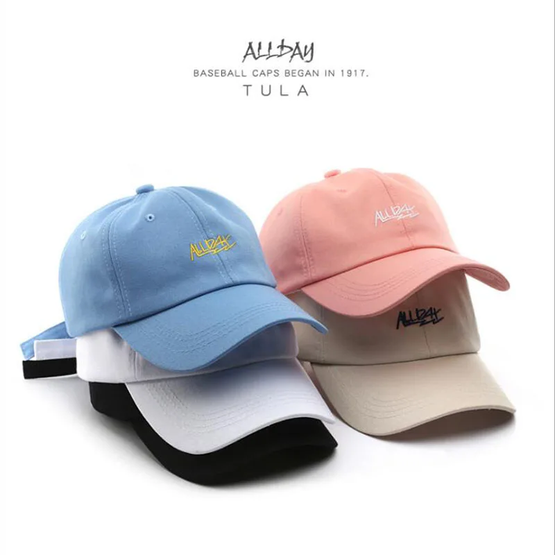 

Fashion Baseball Cap for Women and Men Cotton Embroidery Hats Casual Snapback Hat Four Seasons Sun Cap