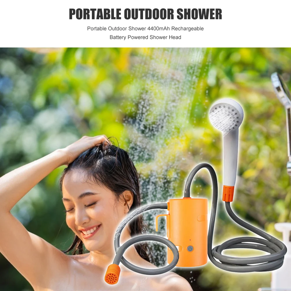 

Portable Camping Electric Shower Rechargeable Car Bathing Pump for Outdoor Sport Travel Caravan Van Car Camping Shower dropship
