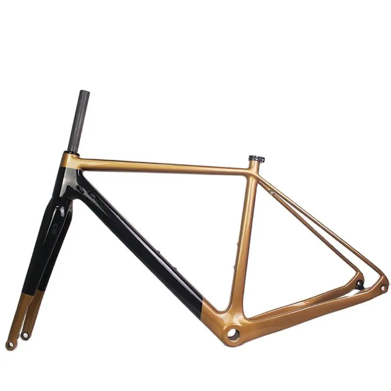 

Classic popular style carbon gravel bike frame GR029 road bike disc frame 700C cycle frame gravel bicycle frameset
