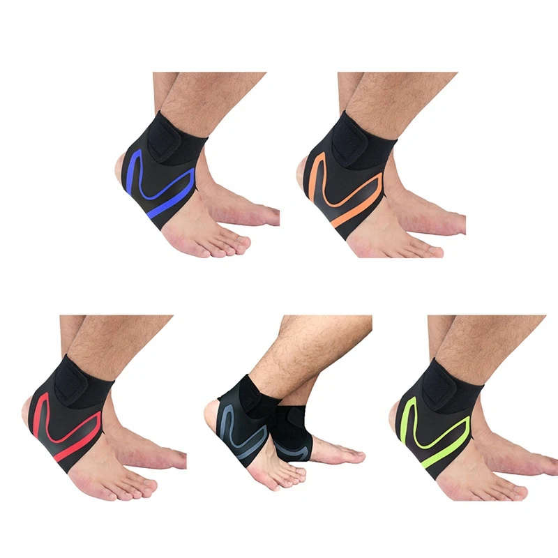 

Ankle Support Men Women Breathable Compression Anti Sprain Sleeve Heel Cover Protective Wrap Left / Right Feet