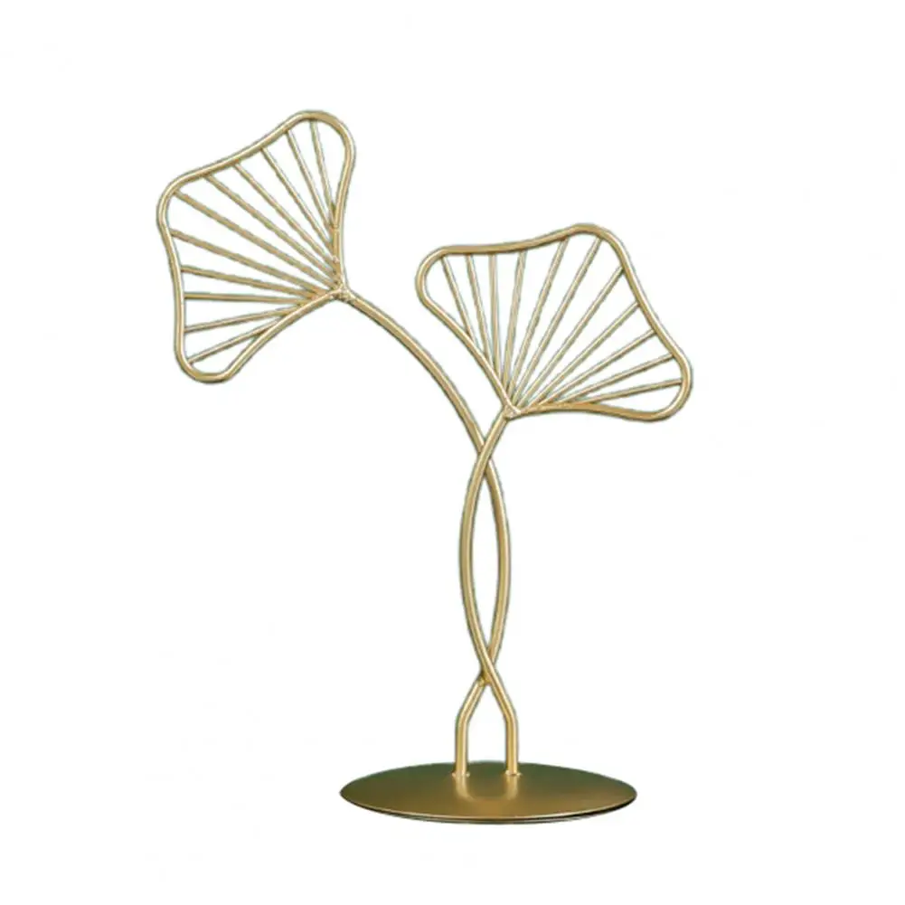 

HOT SALES!!! Ginkgo Leaf Shape Office Home Cafe Wine Cabinet Desk Cupboard Decor Ornament