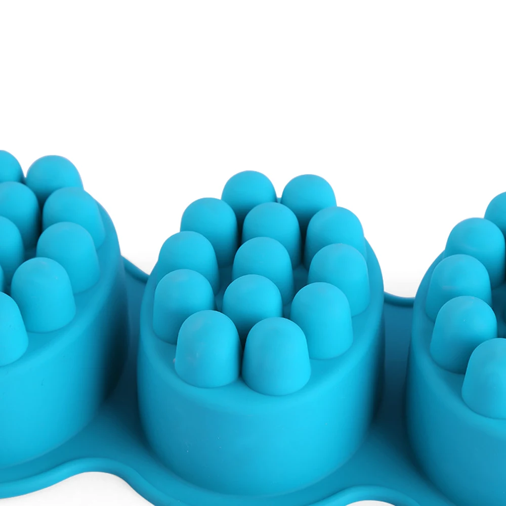 4 полости мыло формы массажной терапии силиконовые для мыла изготовления