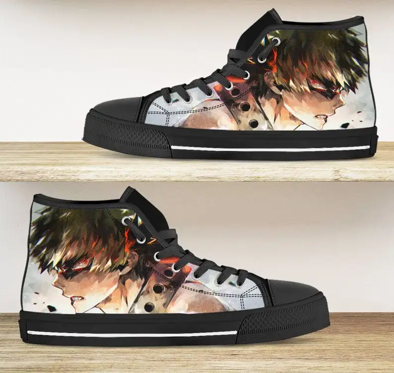 

My hero academia shoes. Casual Sneakers Shoes For Man High For Men/high Quality Handiness Light Weight Sneakers