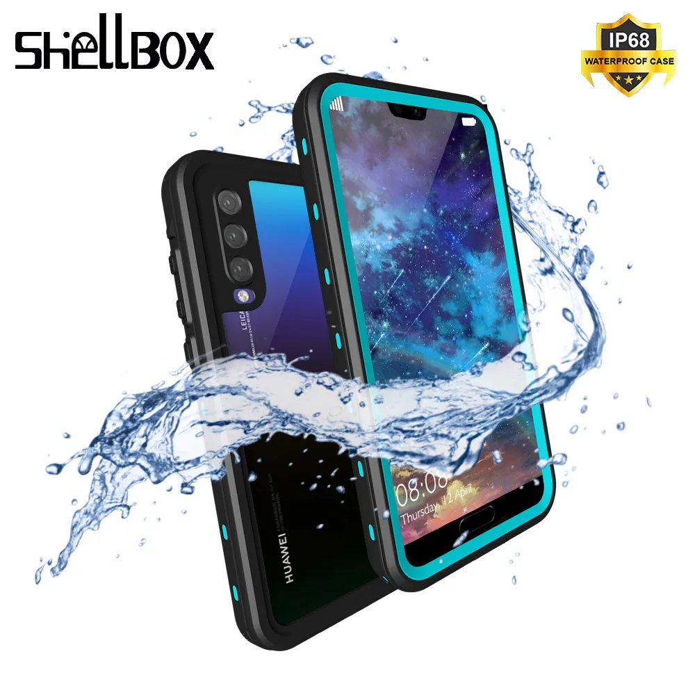 Водонепроницаемый чехол SHELLBOX для Huawei P20/P20 Pro/P20 Lite/Mate 20 Pro плавания телефона