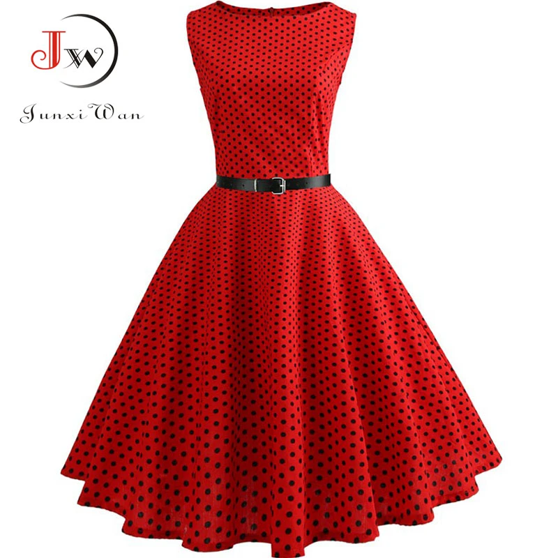 Летние женские платья 2019 повседневные цветочные Ретро стиль 50s 60s Robe Rockabilly Swing Pinup