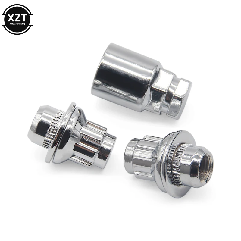 Автомобильный хромированный Противоугонный винт для колеса болт с фиксатором