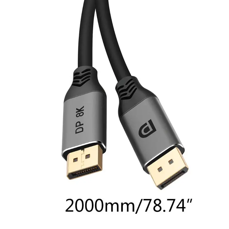

DisplayPort 1.4 Cable 8K 4K HDR 60Hz 144Hz Display Port Adapter For Video PC
